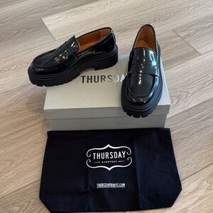 Thursday boots PENNY PLATFORM LOAFERS. WOMEN 7 NEW